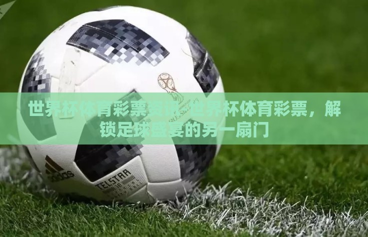世界杯体育彩票资讯-世界杯体育彩票，解锁足球盛宴的另一扇门