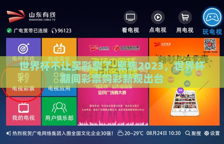 世界杯不让买彩票了-聚焦2023，世界杯期间彩票购彩新规出台