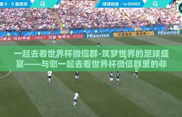 一起去看世界杯微信群-筑梦世界的足球盛宴——与您一起去看世界杯微信群里的非凡旅程