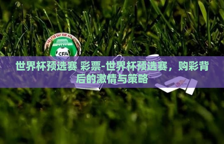 世界杯预选赛 彩票-世界杯预选赛，购彩背后的激情与策略