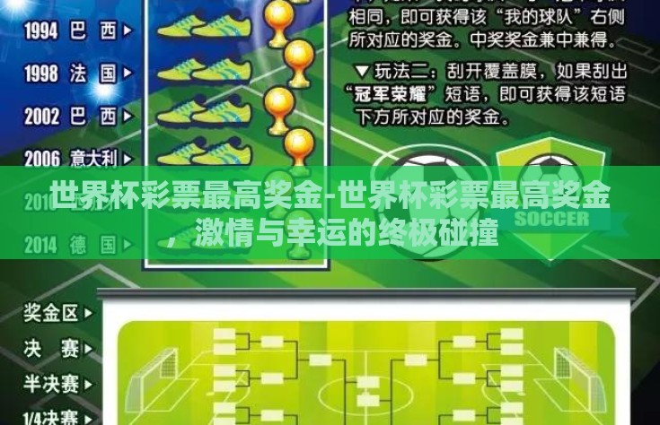世界杯彩票最高奖金-世界杯彩票最高奖金，激情与幸运的终极碰撞