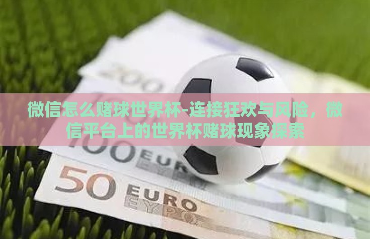 微信怎么赌球世界杯-连接狂欢与风险，微信平台上的世界杯赌球现象探索