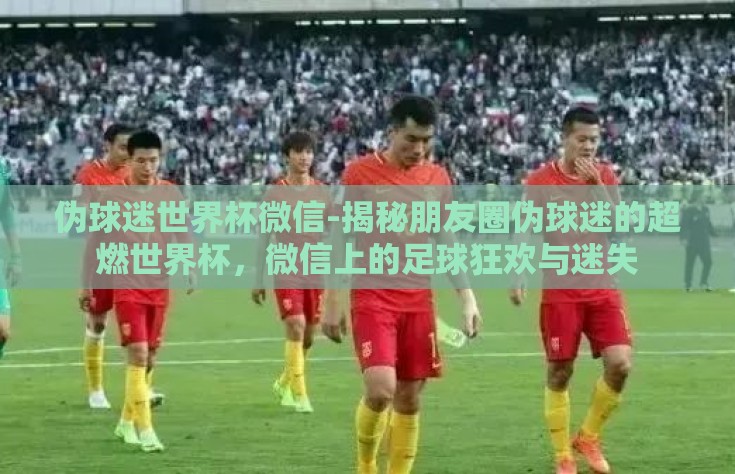 伪球迷世界杯微信-揭秘朋友圈伪球迷的超燃世界杯，微信上的足球狂欢与迷失