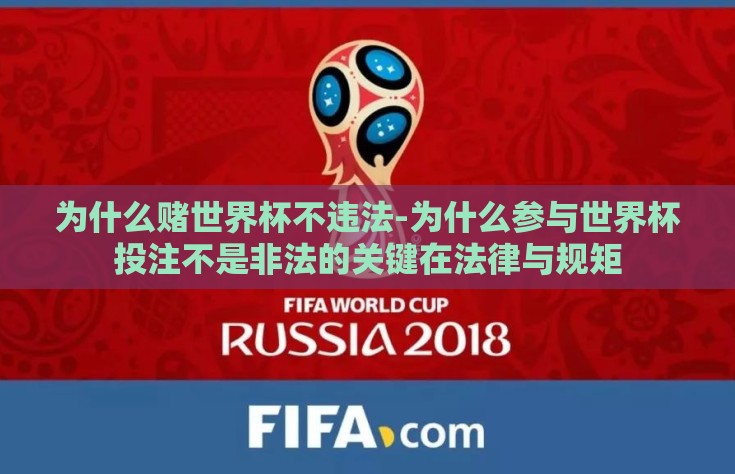 为什么赌世界杯不违法-为什么参与世界杯投注不是非法的关键在法律与规矩