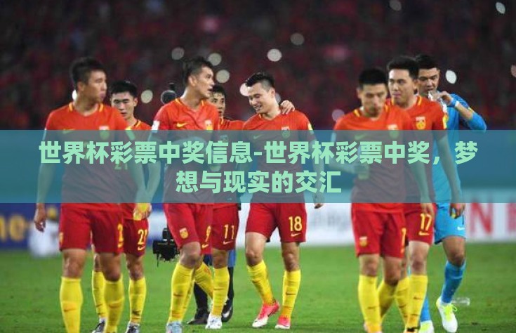 世界杯彩票中奖信息-世界杯彩票中奖，梦想与现实的交汇