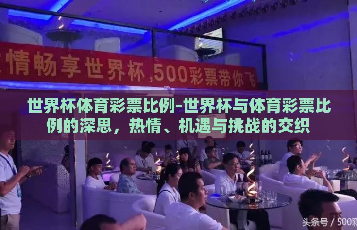 世界杯体育彩票比例-世界杯与体育彩票比例的深思，热情、机遇与挑战的交织