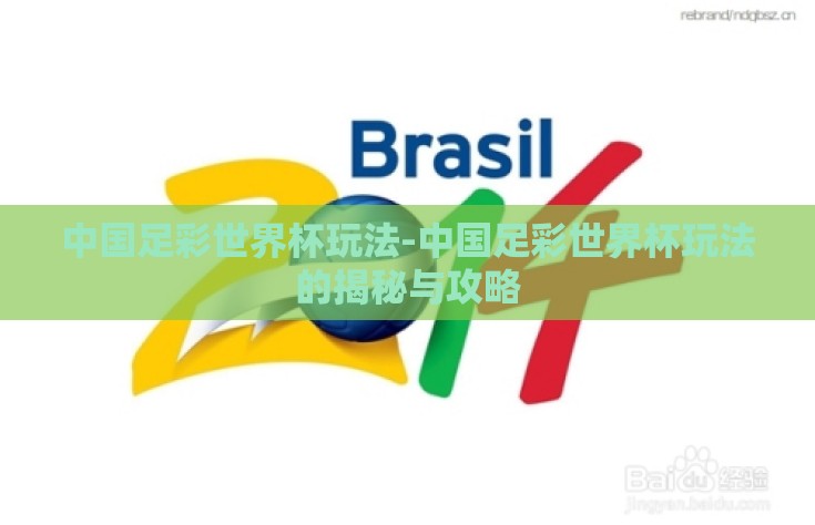 中国足彩世界杯玩法-中国足彩世界杯玩法的揭秘与攻略