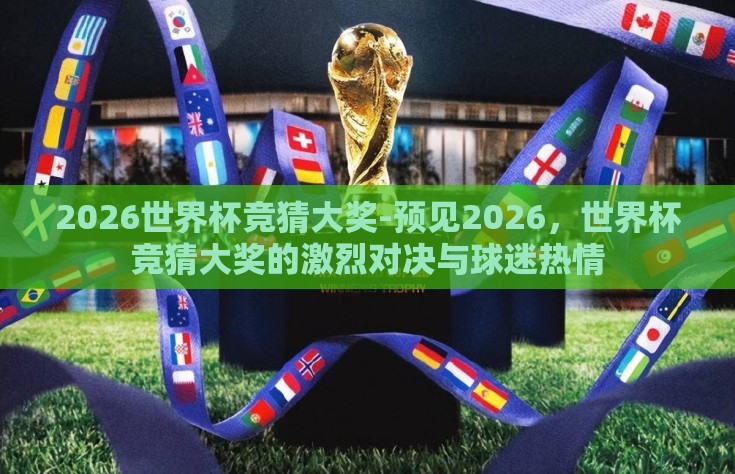 2026世界杯竞猜大奖-预见2026，世界杯竞猜大奖的激烈对决与球迷热情